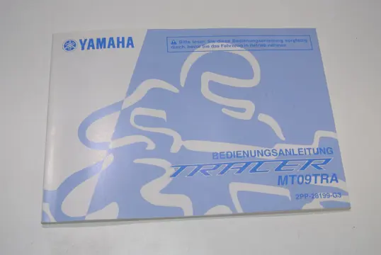 INSTRUCTIEBOEKJE Yamaha MT 09 Tracer 2015 - 2017