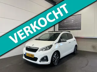 Peugeot 108 1.2 VTi Allure Top Pano, Cruise Control, Achteruitrijcamera, Airco, Lichtmetalen Velgen,