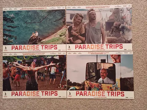 PARADISE TRIPS lobbycard set.