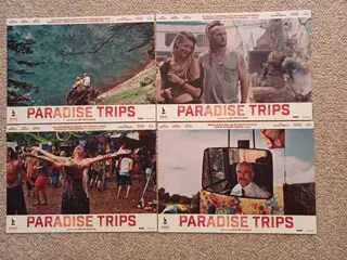 PARADISE TRIPS lobbycard set.