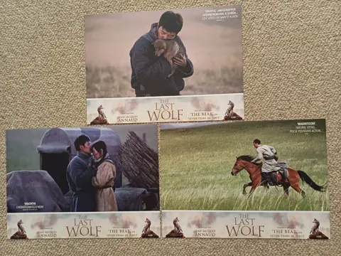 THE LAST WOLF lobbycard set.