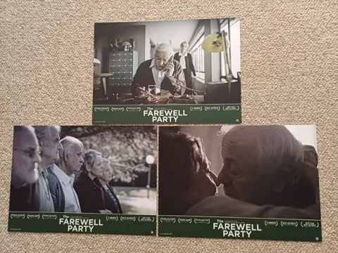 THE FAREWELL PARTY lobbycard set.