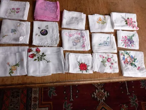 Zakdoekjes,oud - 1.p.st.