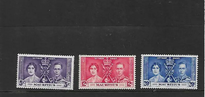 Mauritius Michel nr. 200-02 Postfris