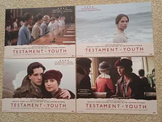 TESTAMENT OF YOUTH lobbycard set.