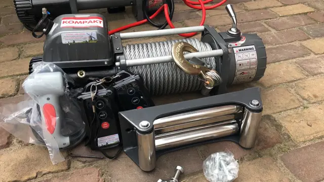 Elektrische lier 5,9 ton 24 volt