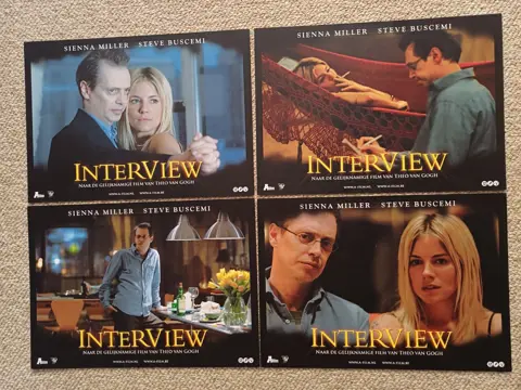 INTERVIEW lobbycard set.