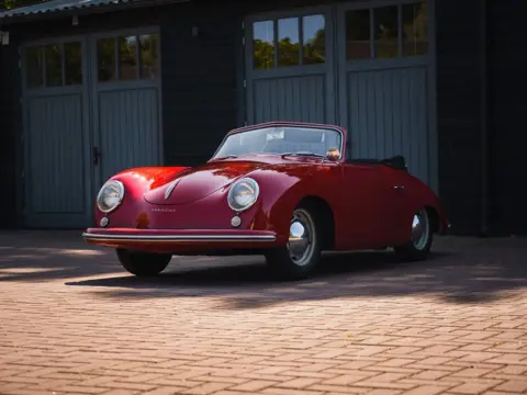 PORSCHE 356 Pre A Cabriolet Knickscheibe