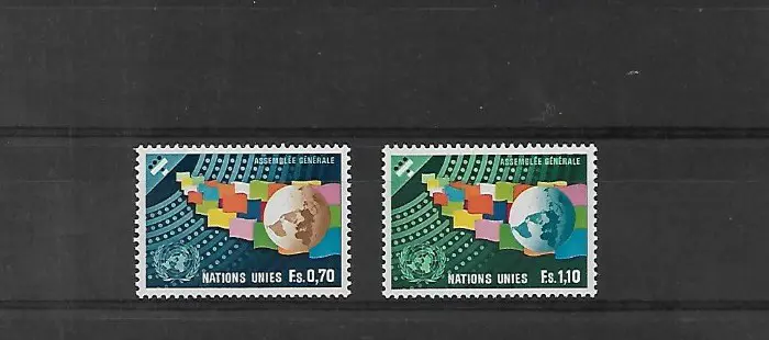 UNO-Geneve Michel nr. 78-79 Postfris