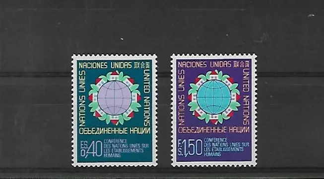 UNO-Geneve Michel nr. 58-59 Postfris