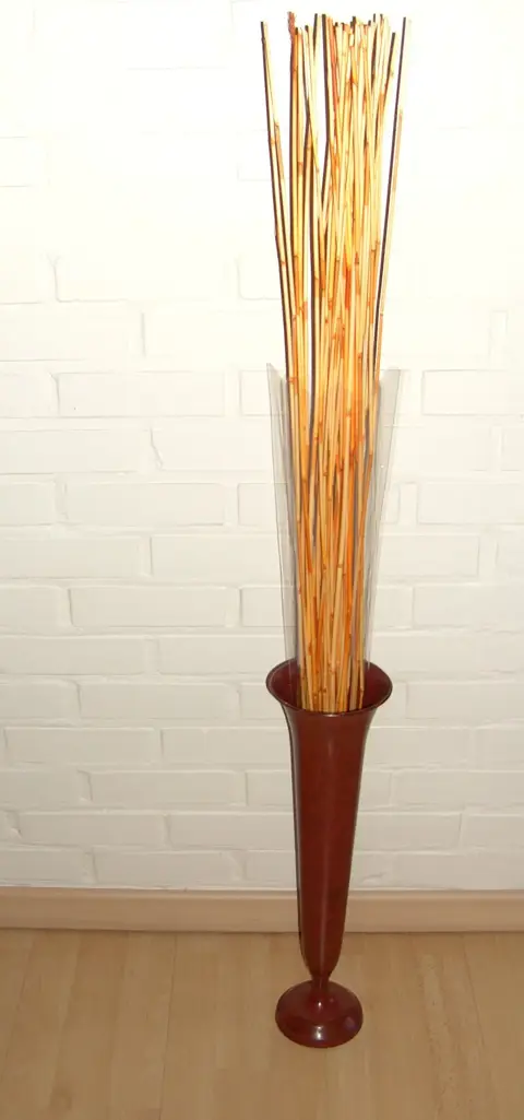 DECO TAKKEN ORANJE 105 cm (2 bundels) NIEUW