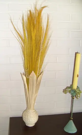 DECO BUNDEL 80 cm GEEL NIEUW