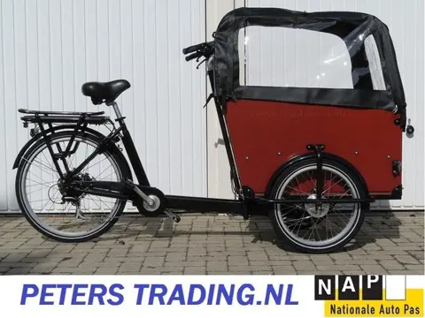 Babboe Big-E Bakfiets Bouwjaar 2020 inclusief REGENTENT-HUIF