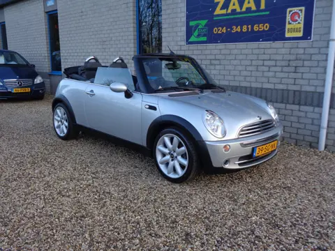MINI Cabrio 1.6 Cooper Chili 1/2 leder airco 17” velgen