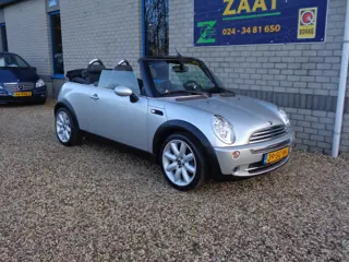 MINI Cabrio 1.6 Cooper Chili 1/2 leder airco 17” velgen