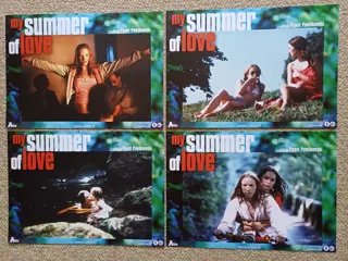 MY SUMMER OF LOVE NED. lobbycard set.