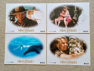 NIM ' S EILAND lobbycard set.