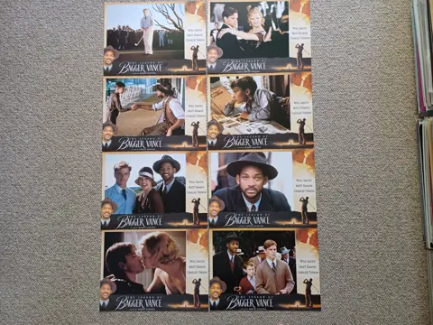 THE LEGEND OF BAGGER VANCE lobbycard set.