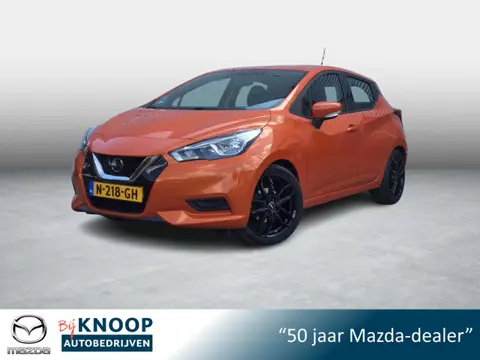 Nissan Micra 1.0 IG-T Acenta | Camera | CruiseControl | Navi | Set gebruikte winterbanden |