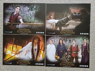 THE FORBIDDEN KINGDOM lobbycard set.