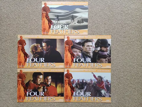 THE FOUR FEATHERS lobbycard set.