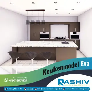 Keuken op maat in Suriname