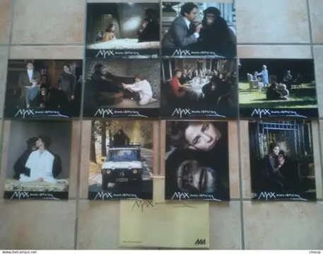 MAX MON AMOUR lobbycard set.