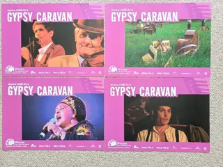 When the Road Bends: Tales of a Gypsy Caravan GYPSY CARAVAN lobbycard set.