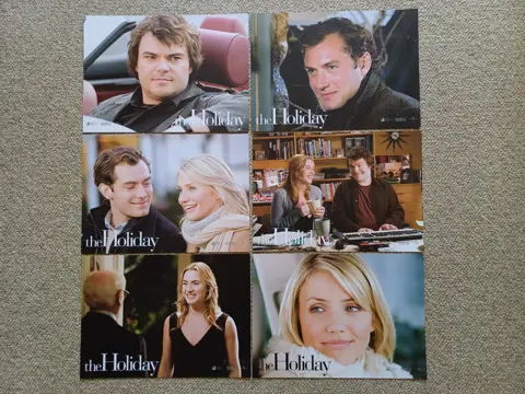 THE HOLIDAY NED. lobbycard set.