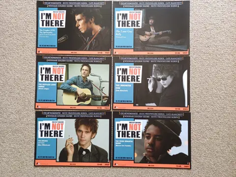 I ' AM NOT THERE lobbycard set.