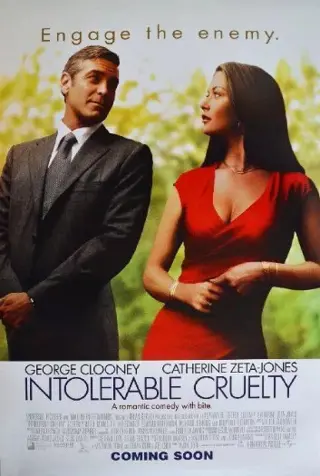 INTOLERABLE CRUELTY filmposter.