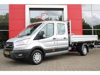 Ford Transit 350 2.0 TDCI L3 KIPPER 3 ZIJDIG DC TREND | KIPPER 3 ZIJDIG KANTELBAAR | OPEN LAADBAK | 