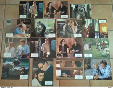 LA FEMME D’A COTE lobbycard set.