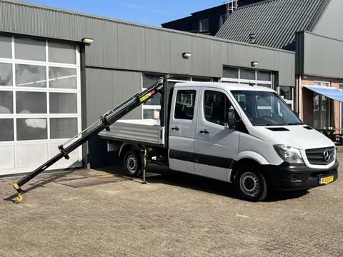 Mercedes-Benz Sprinter 311 2.2 CDI 366 DC Hiab 018T Laadkraan Automaat Airco 7-Persoons Telefoonverb