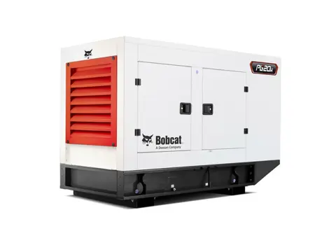 Bobcat export of noodstroom generator
