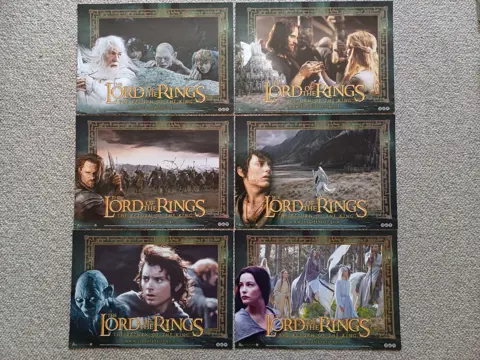 The Lord of the Rings The Return of the King lobbycard set.