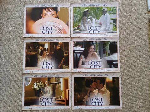 THE LOST CITY lobbycard set.