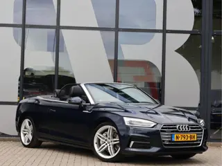 Audi A5 Cabriolet 2.0 TFSI quattro Design Pro Line Plus | Nekverwarming | Cam | Navi | Leder |