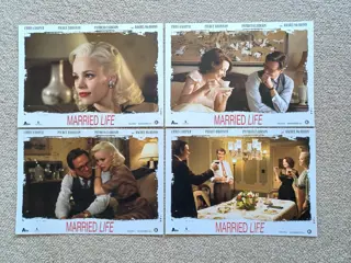 MARRIED LIFE lobbycard set.