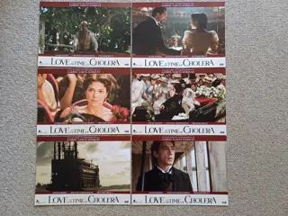 LOVE IN THE TIME OF CHOLERA lobbycard set.