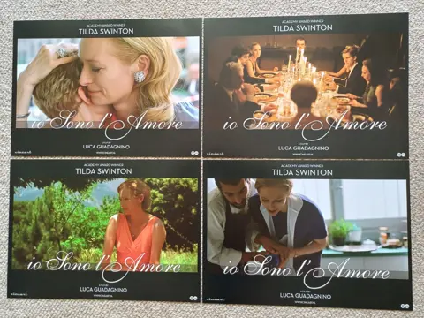 IO SONO L' AMORE( I AM LOVE ) lobbycard set.