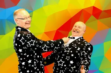 Het Duo voor je verjaardag, feest, bruiloft, jubileum.