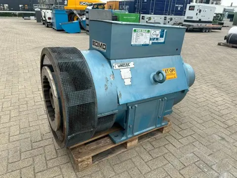 UNELEC 800 kVA generatordeel Alternator Unelec Ex Emergency Dubbel gelagerd Double Bearing