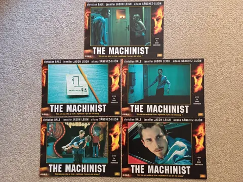 THE MACHINIST lobbycard set.