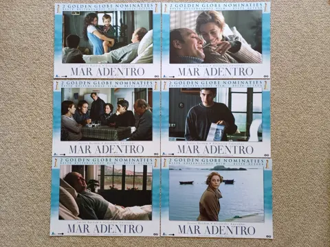 MAR ADENTRO lobbycard set.