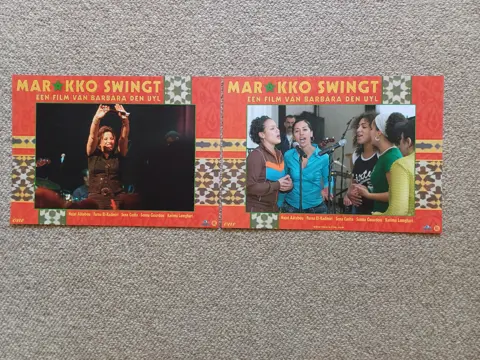 MAROKKO SWINGT lobbycard set.