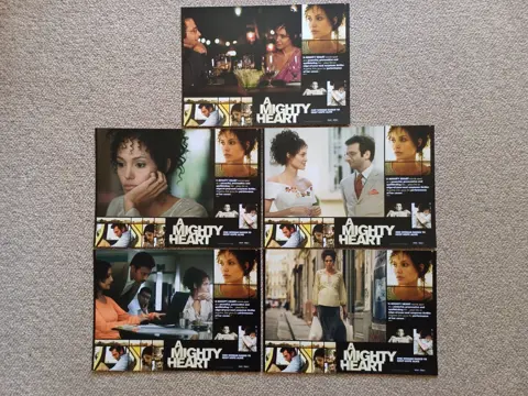 A MIGHTY HEART NED. lobbycard set.