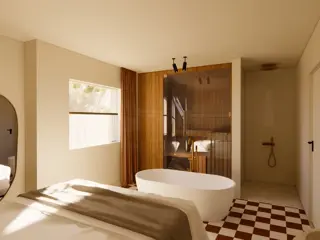 Luxe 4-persoons appartement met privé sauna op Texel