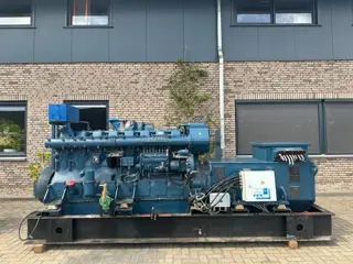 Mitsubishi S8NPTA 510 kVA Marine generatorset as New ! 181 hours !
