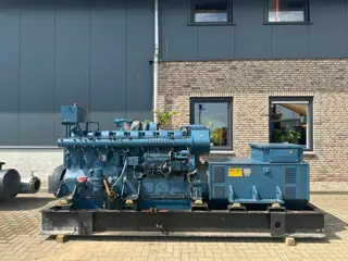 Mitsubishi S8NPTA 510 kVA Marine generatorset as New ! 182 hours !